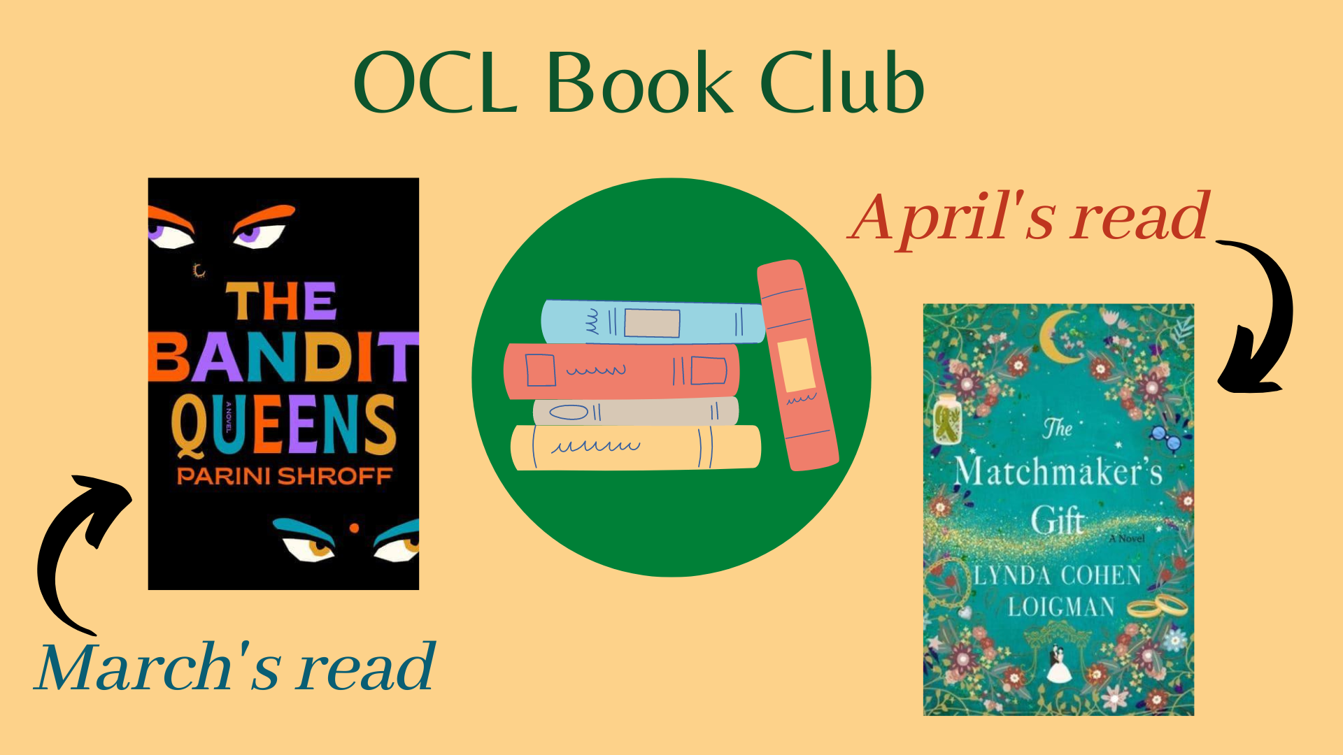 OCL Book Club: Books for March and April | Oliver Community League