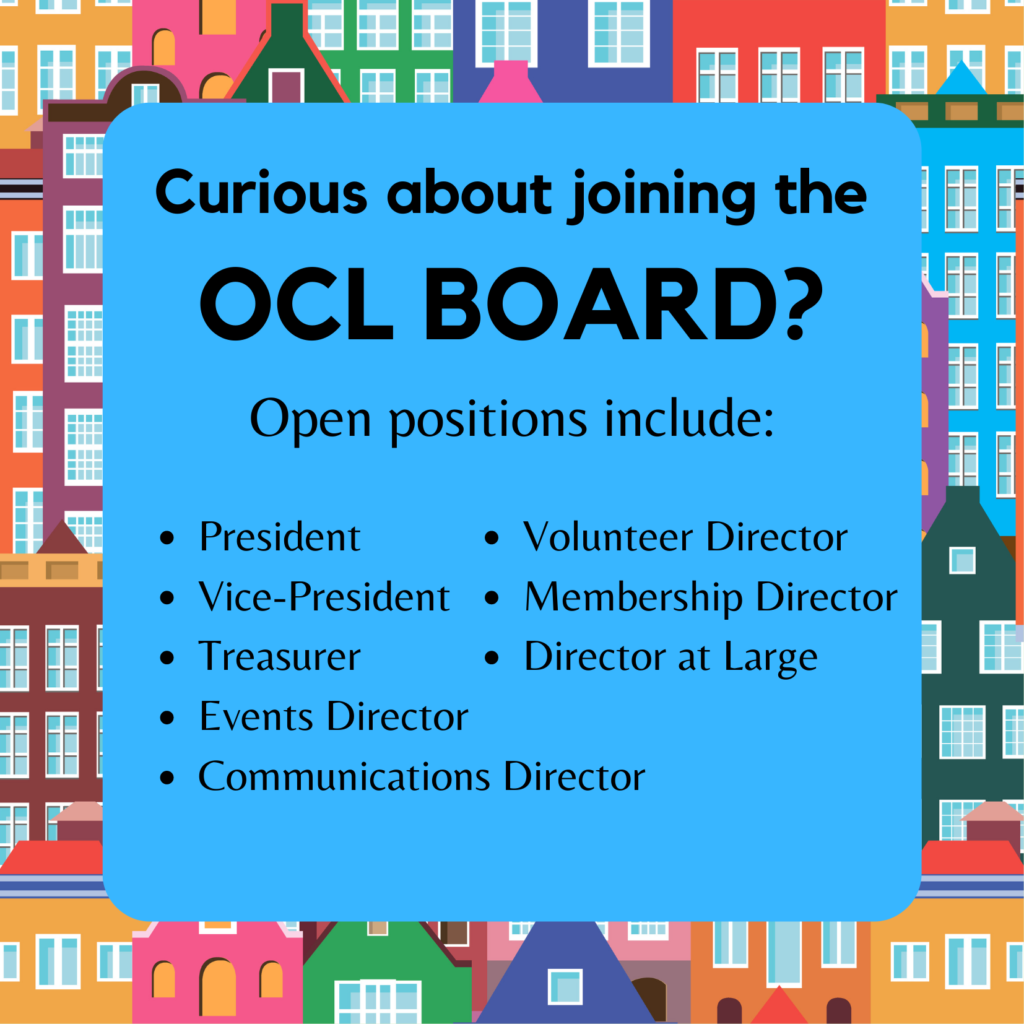 Curious about joining the board? List of open positions below.