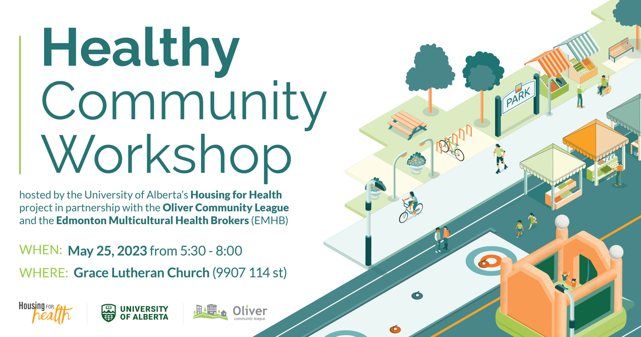 Healthy Community Workshop graphic
