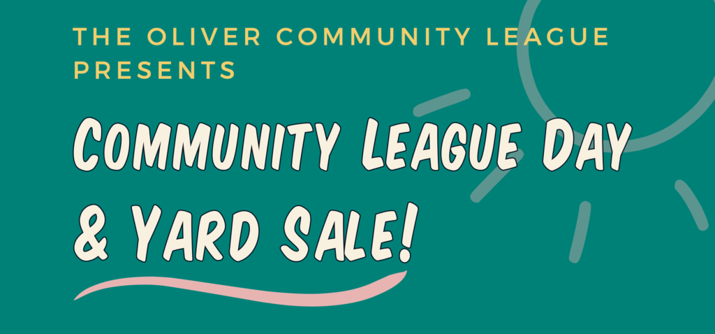 Community League Day & Yard Sale Banner